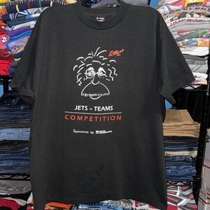 Retro 90s Albert Einstein Black Unisex Shirt